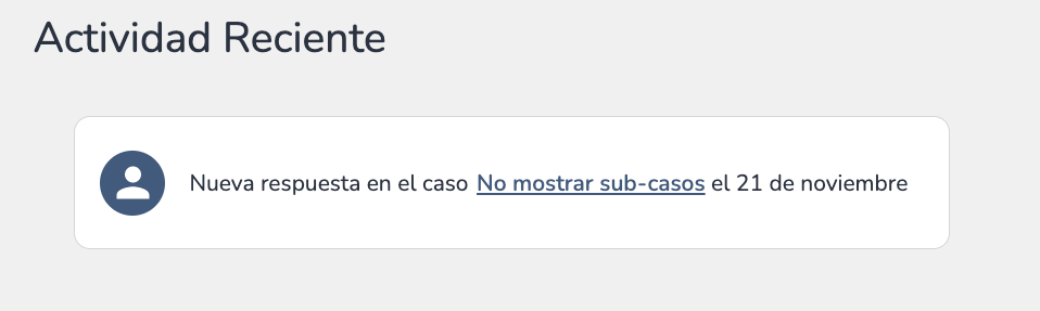 Imagen de la sección actividad reciente